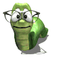 Wormguy worm logo